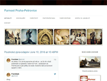 Tablet Screenshot of farnost.petrovice.org